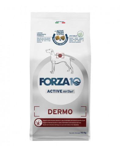 Forza10 Dermo Active Line для взрослых собак всех пород с патологиями кожного покрова