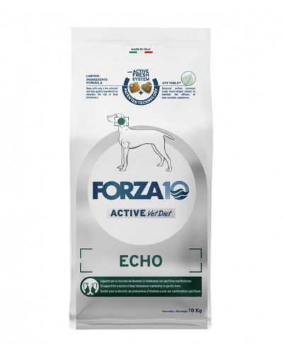 Forza10 ECHO Active Line для взрослых собак всех пород с заболеванием слуховых органов