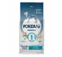 Forza10 Medium Diet корм для взрослых собак средних пород при аллергии из рыбы с микрокапсулами