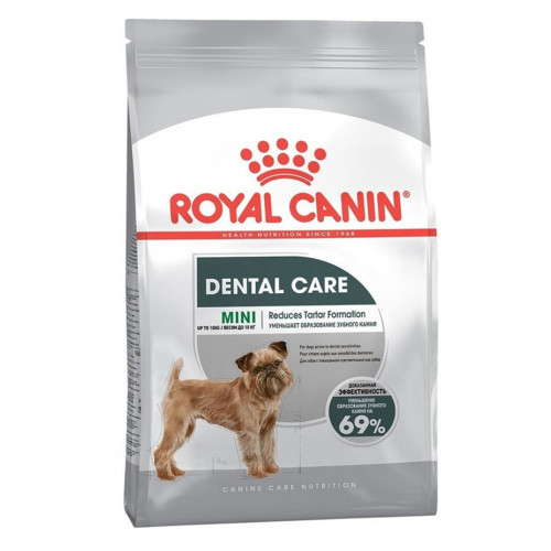 Royal Canin Mini Dental Care сухой корм для собак мелких пород с повышенной чувствительностью зубов